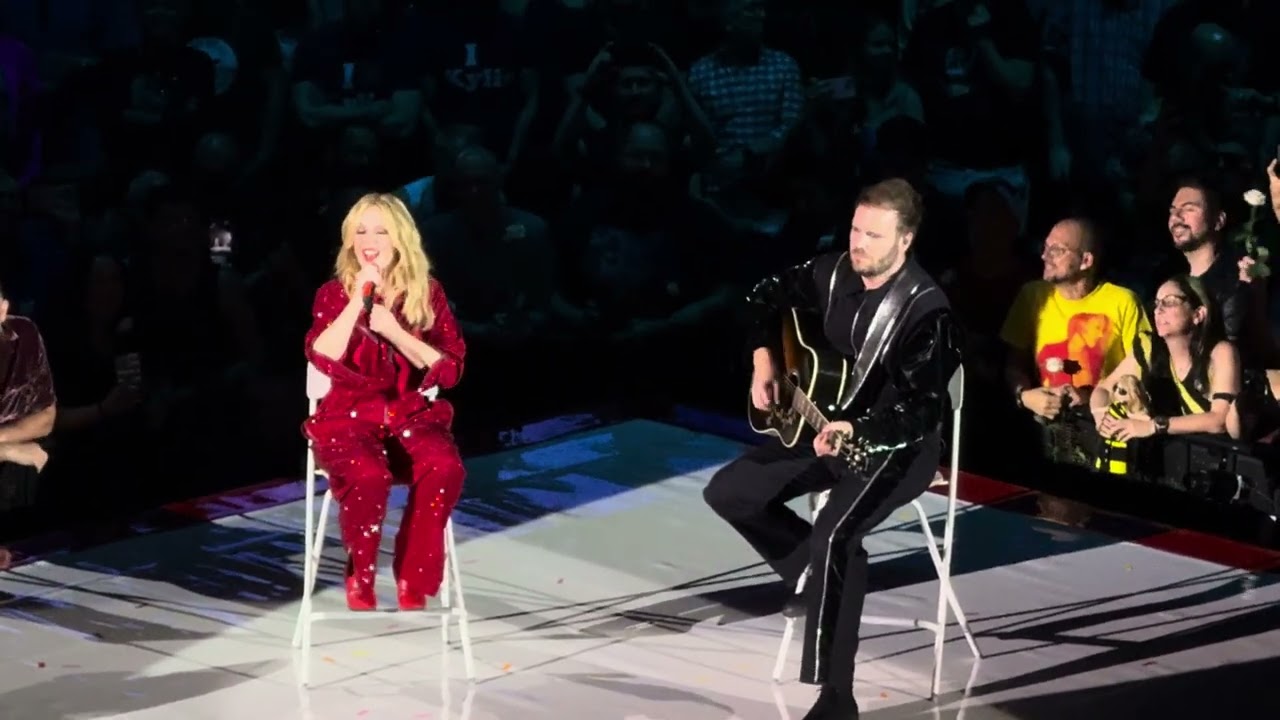 Kylie Minogue- “Say Something” live