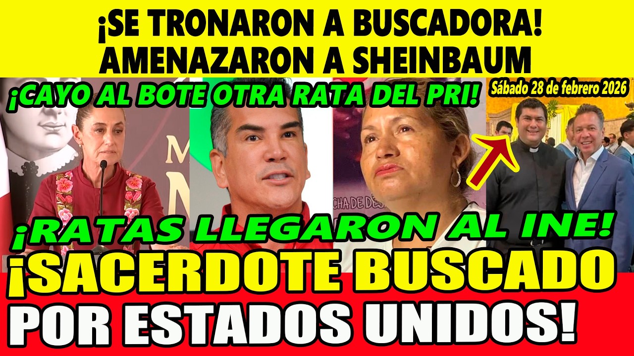 ¡Se tronaron a buscadora! Amenazan a Sheinbaum ¡Alito culpable! Buscan a Sacerdote