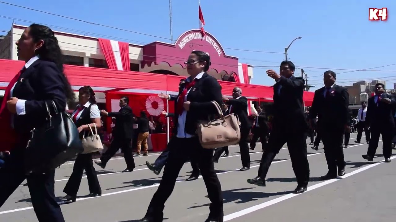DESFILE CÍVICO INTERINSTITUCIONAL POR FIESTAS PATRIAS EN LA CIUDAD DE MORO / ANCASH - 28 JUL 2024
