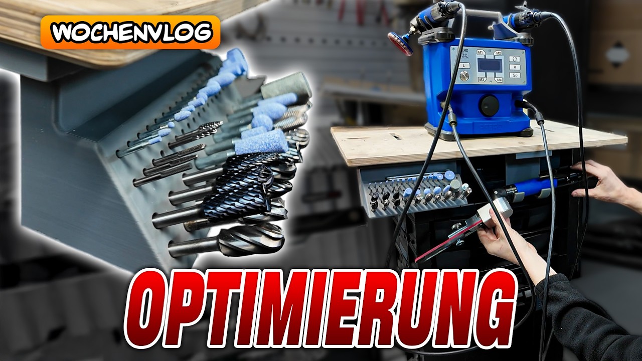 Regal-Problem gelöst + neue Tool-Wand 3d Druck teile für Werkzeug Optimierung