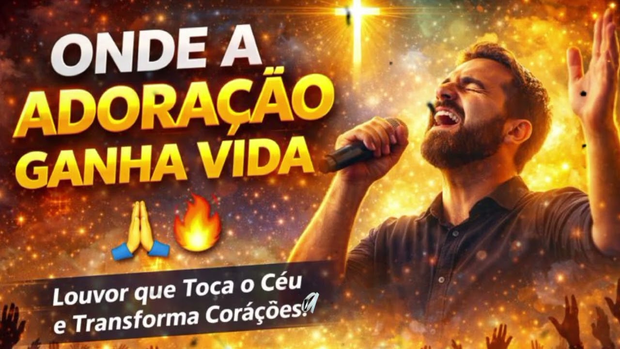 ONDE A ADORAÇÃO GANHA VIDA | Louvor que Toca o Céu e Transforma Corações 🙌🔥