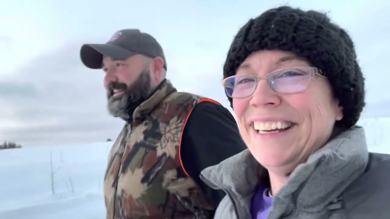 Tym 754 Plows heaps of snow, a walk, and Christmas on the farm
