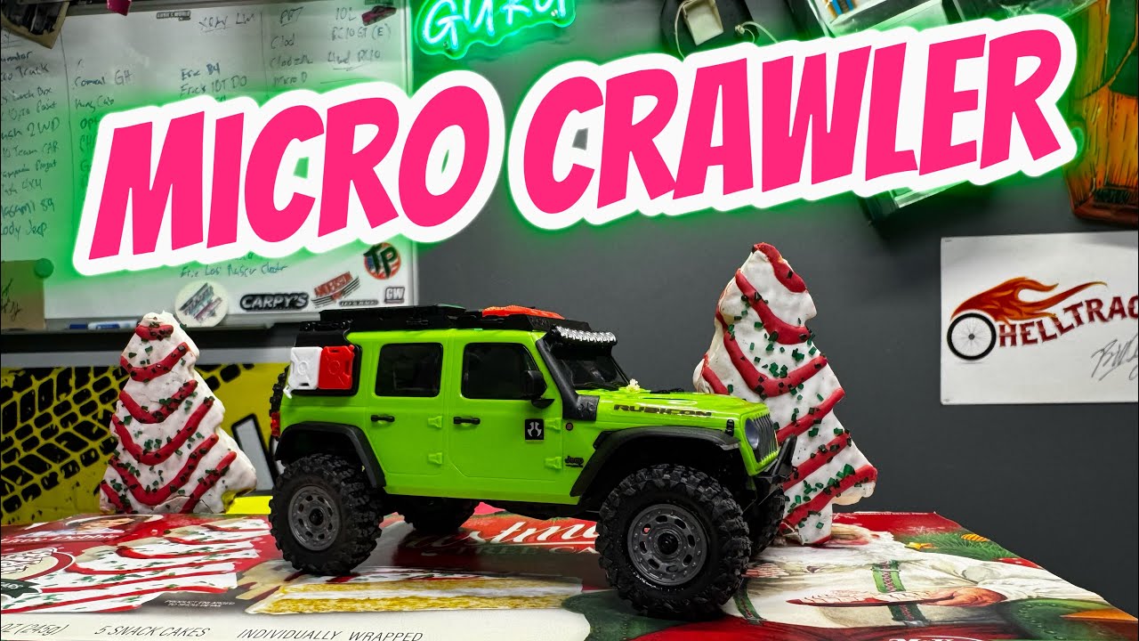 Распаковка и первый запуск Axial SCX30