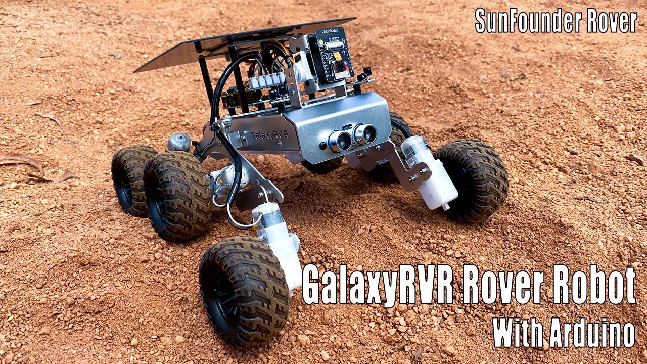 SunFounder GalaxyRVR Mars Rover experience | Rover with Arduino #sritu_hobby #rover #robotics