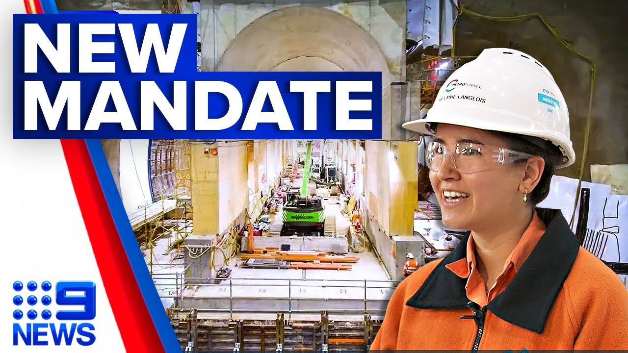 Female quota introduced for jobs in the Victorian construction industry | 9 News Australia