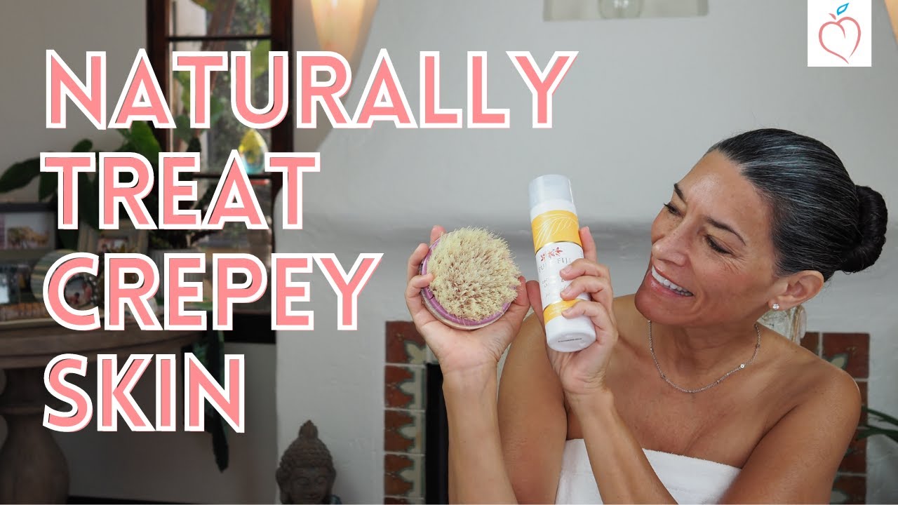 How to Treat Crepey Skin Naturally | Peaches Skin Care