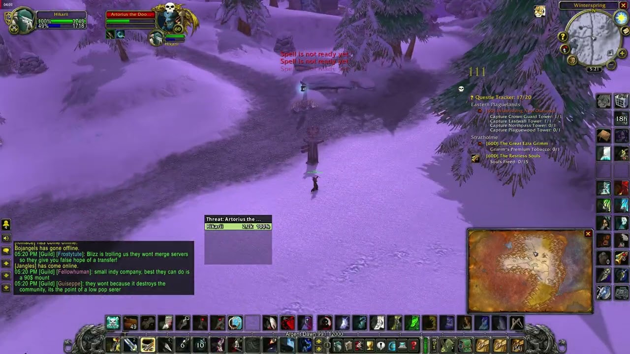 World of Warcraft Classic - Deviate Delight - Hikarii vs Artorius the Doombringer
