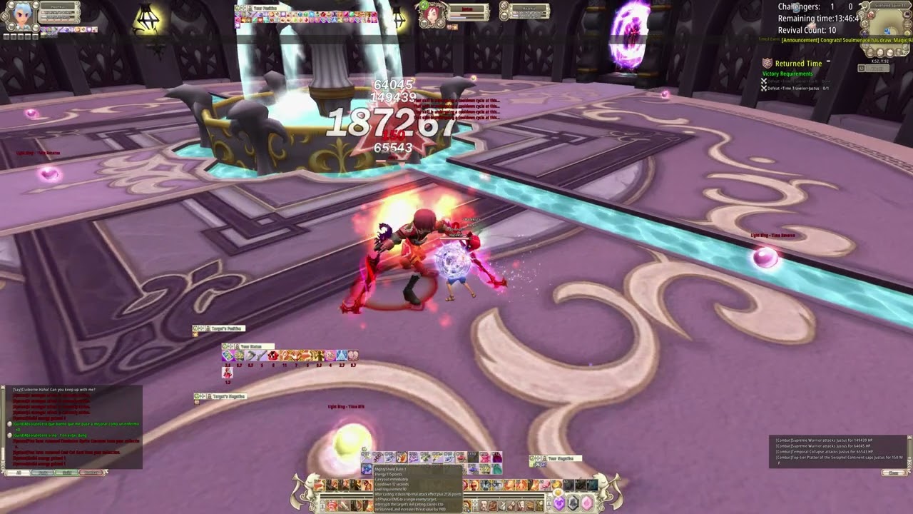 Deathknight - solo vfs floor 1 - Grand Fantasia Origin