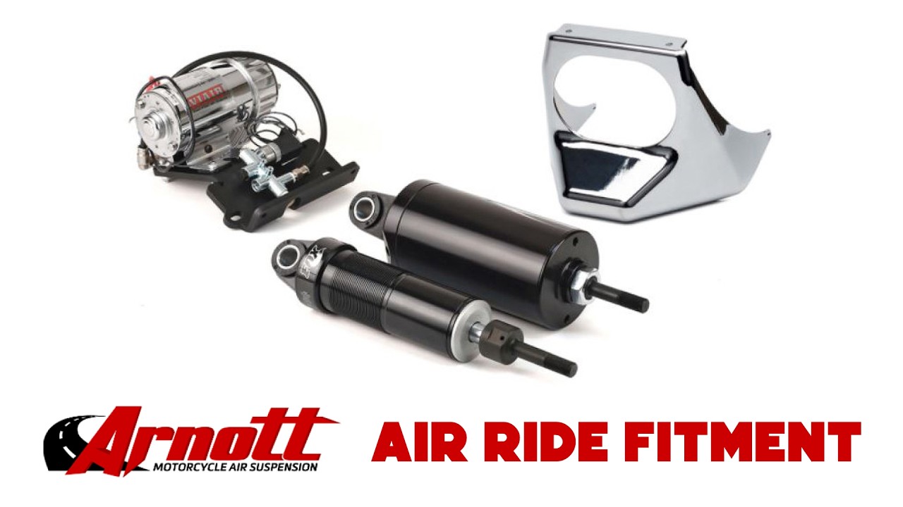 Arnott Air Suspension Install on Twin Cam Softail
