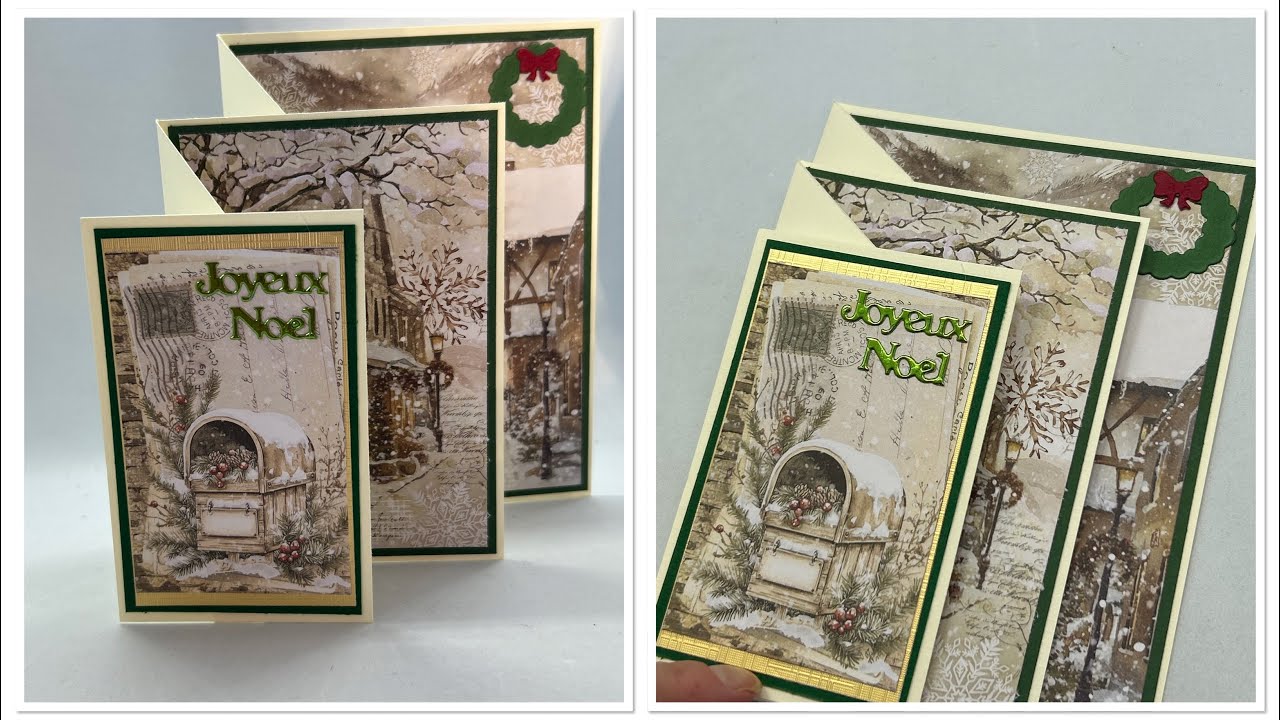 TUTO CARTE NOEL une wahouuu
