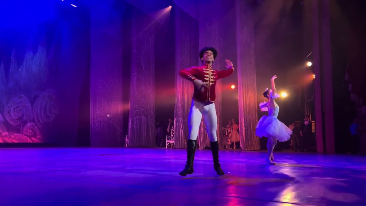 The Nutcracker Ballet pas de deux act1 with            Cairo opera house Hady Mohamed 20 years old