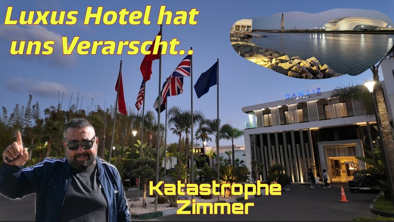 Hotel Zimmer Katastrophe. Kein Geld Zurück. Hauptstadt Rabat..Roadtrip