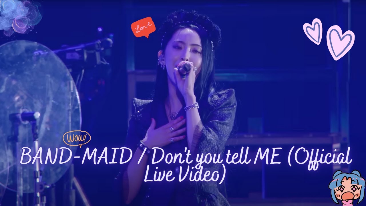 BAND-MAID / Don't you tell ME (Official Live Video)🎸Reaction🎸