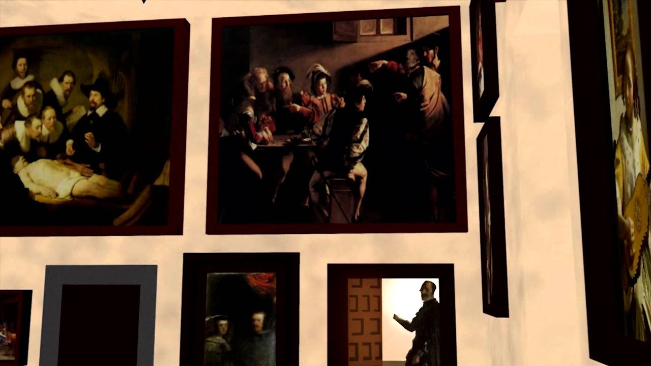 Las Meninas (on fire) - 3D Animation HD