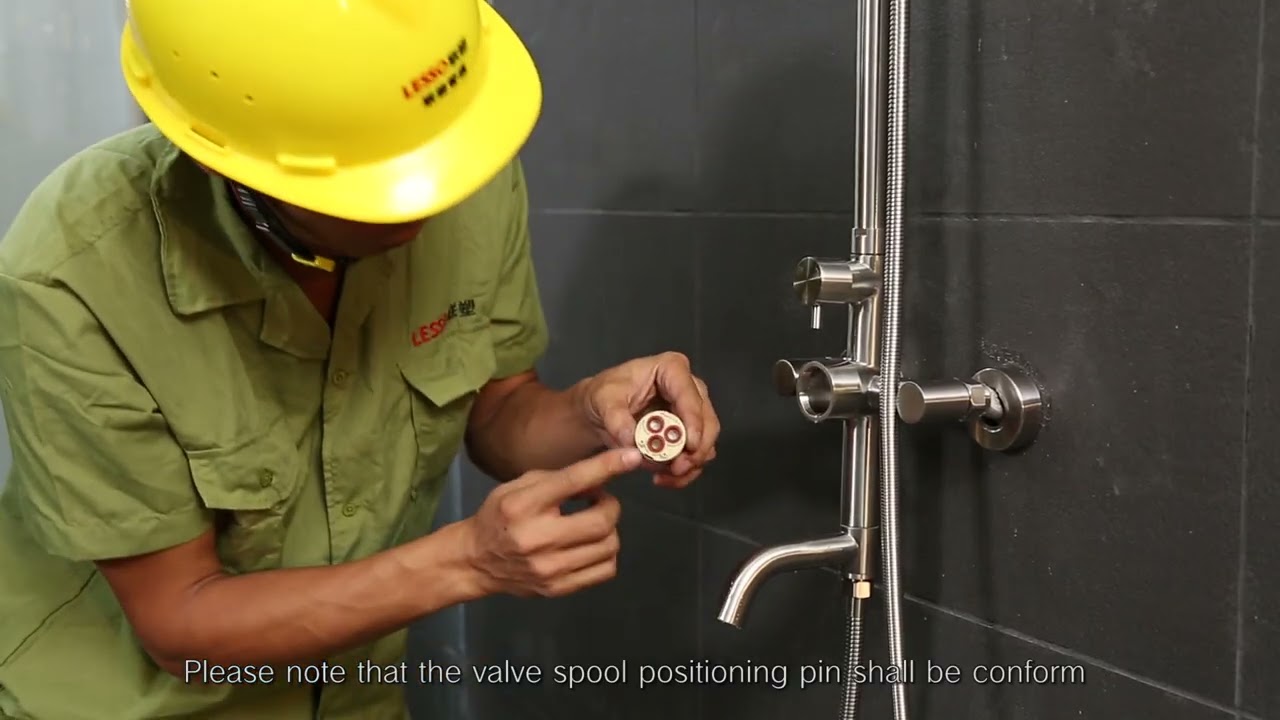 Basic Steps for Multifunctional Shower Installation and Maintenance丨LESSO