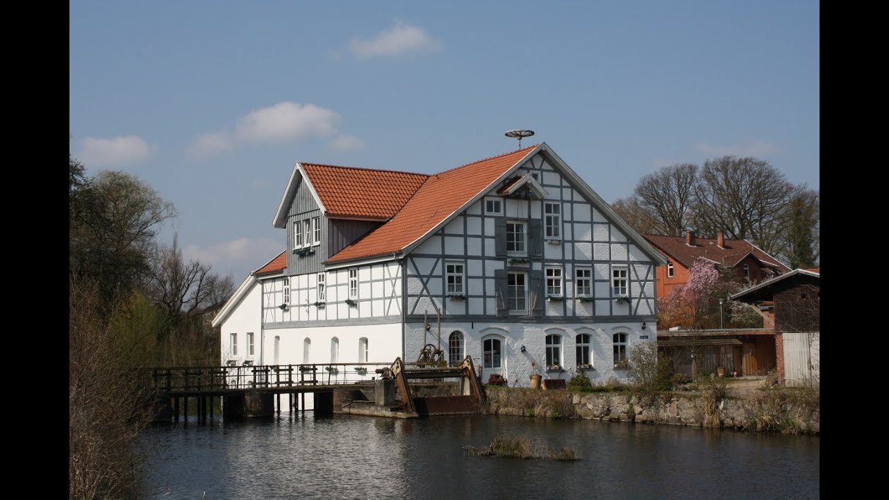 Wohnen auf höchstem Niveau! Historische Wassermühle in der Lüneburger Heide zu verkaufen!