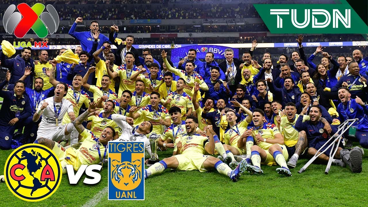 ¡TODA LA LOCURA! 🦅🏆 Los festejos y el levantamiento de título en la 14 del América | TUDN