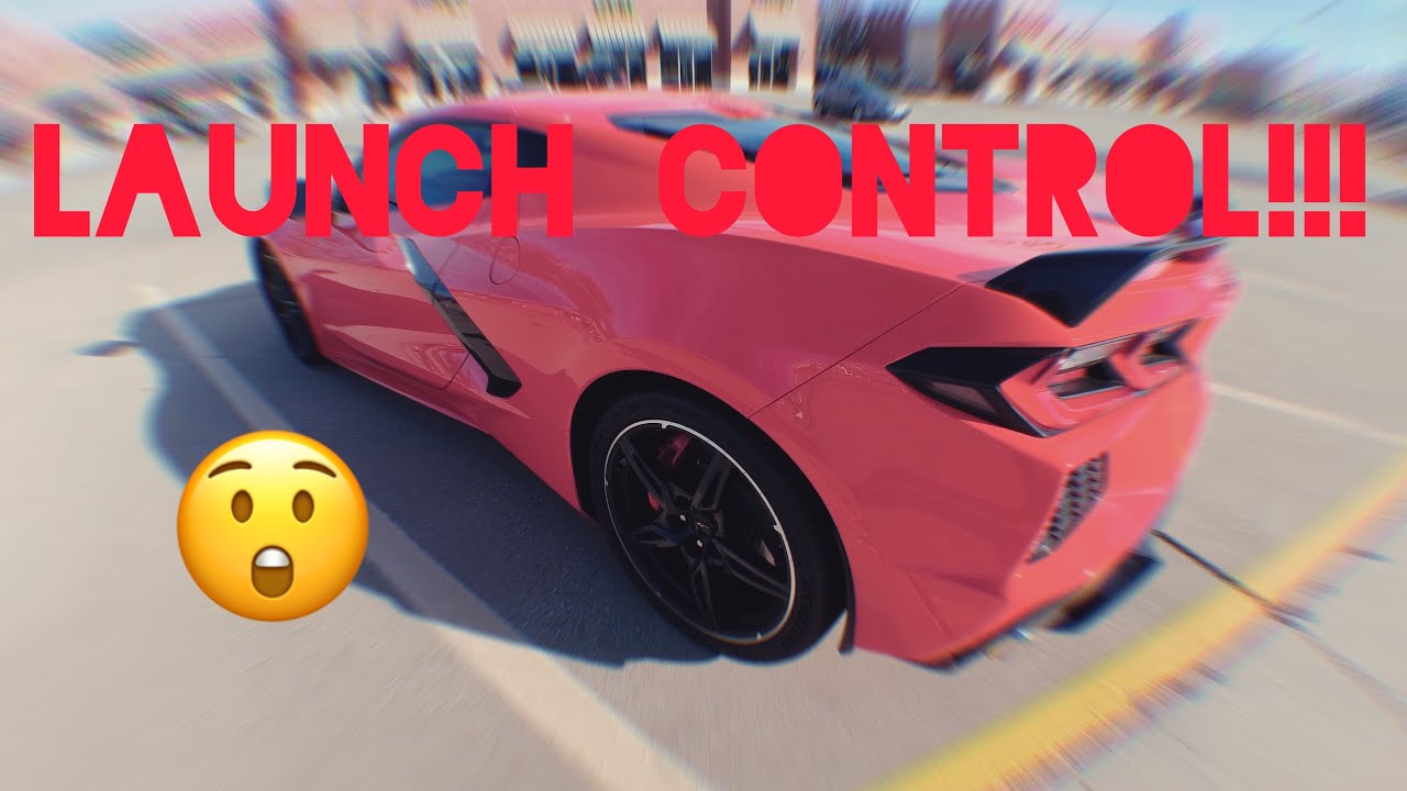 How to use launch Control in a Corvette C8 Z51 Stingray
