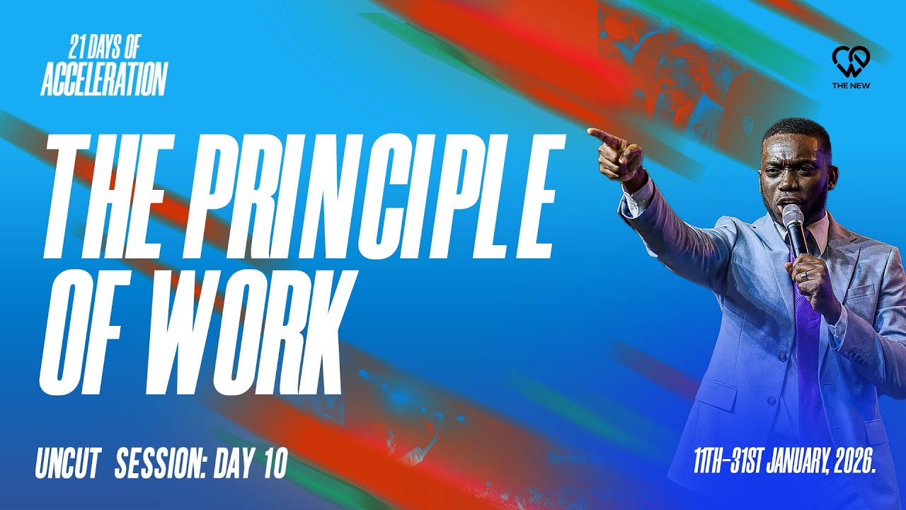 [UNCUT] The Principle of Work | Pst.Shola Okodugha