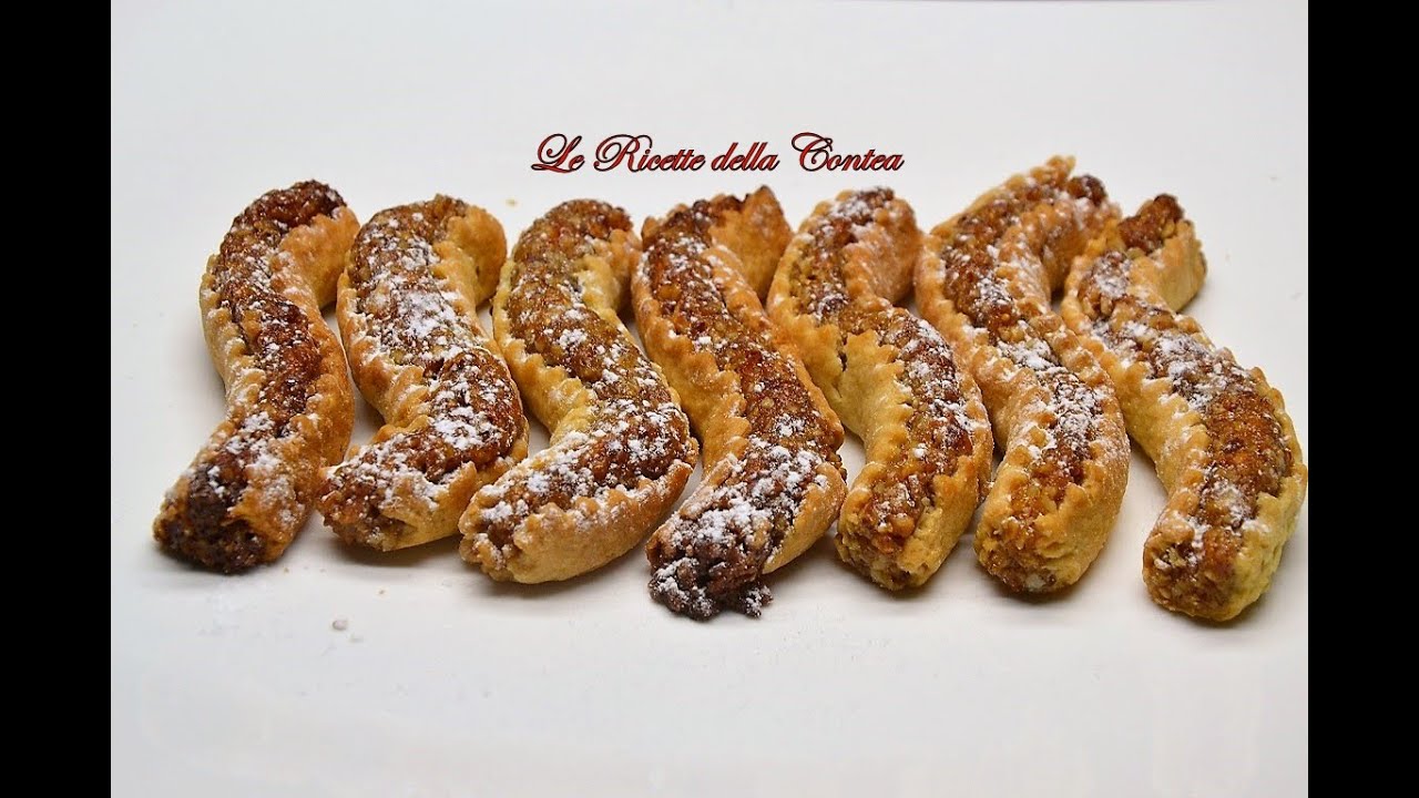Ricette dolci di natale. Biscotti nucatili.