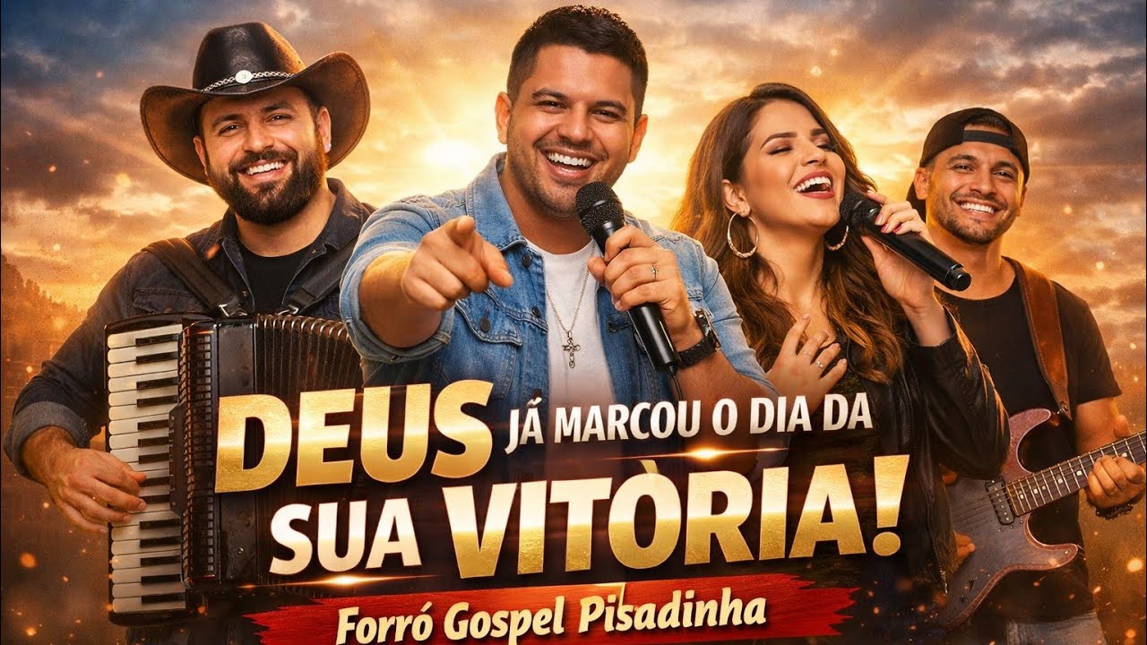 O Forró Gospel Que Incendeia a Alma, Sacode o Coração e Declara Vitória em Nome de Jesus Agora!!