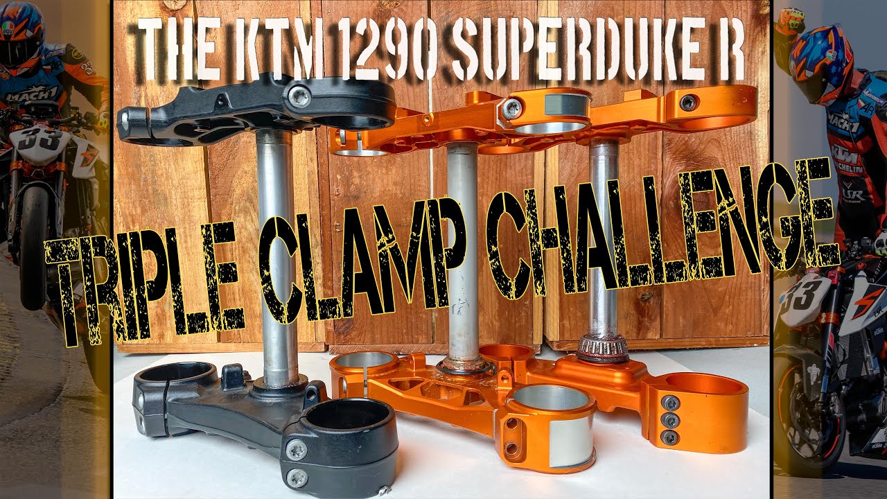 KTM Superduke Triple Clamp Challenge &mdash; сравнительный тест трёх