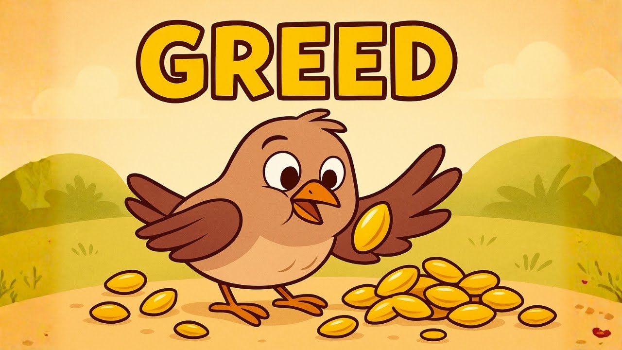 The Greedy Sparrow&mdash;A Lesson About Gratitude