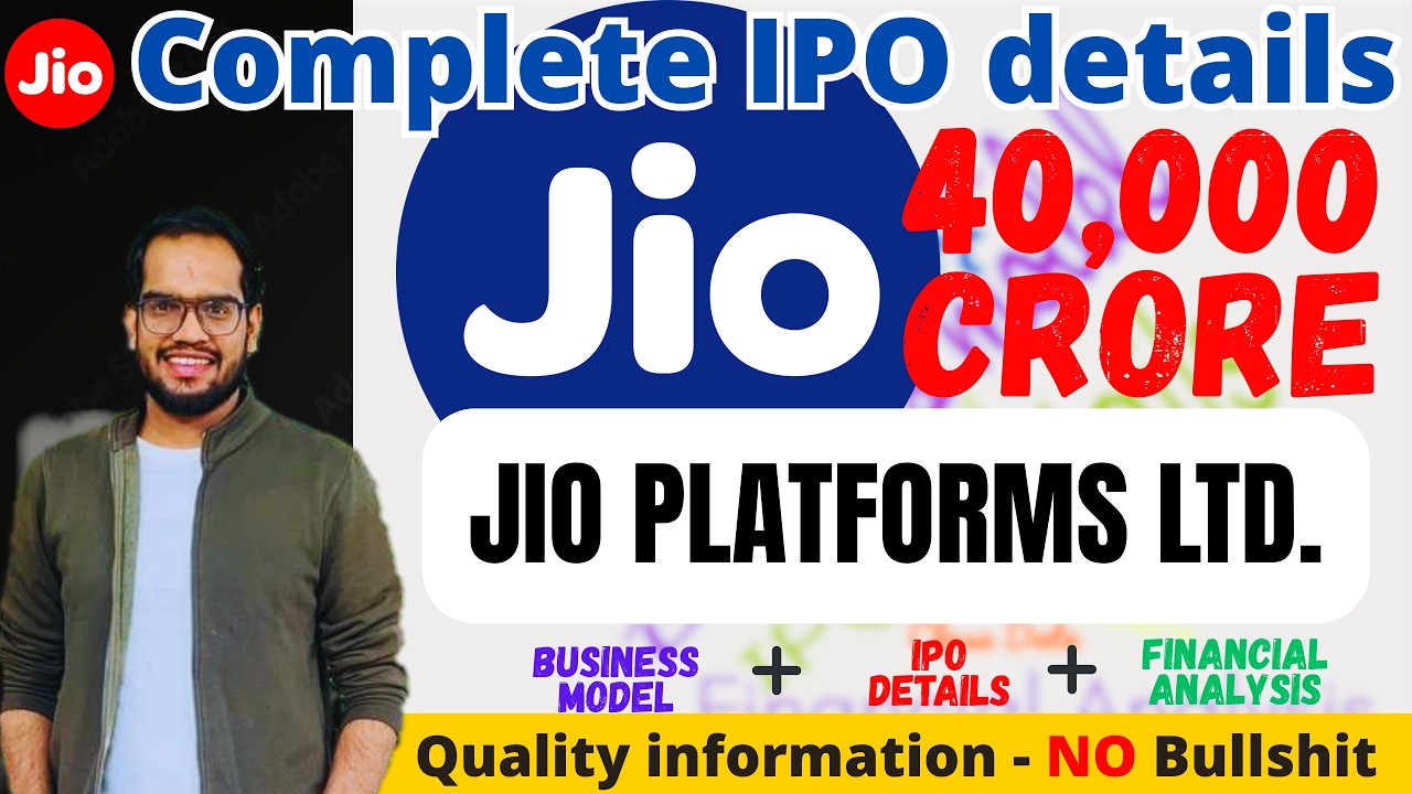 Jio complete IPO details confirmed | Jio files DRHP with SEBI | IPO amount |  Jio Platforms IPO