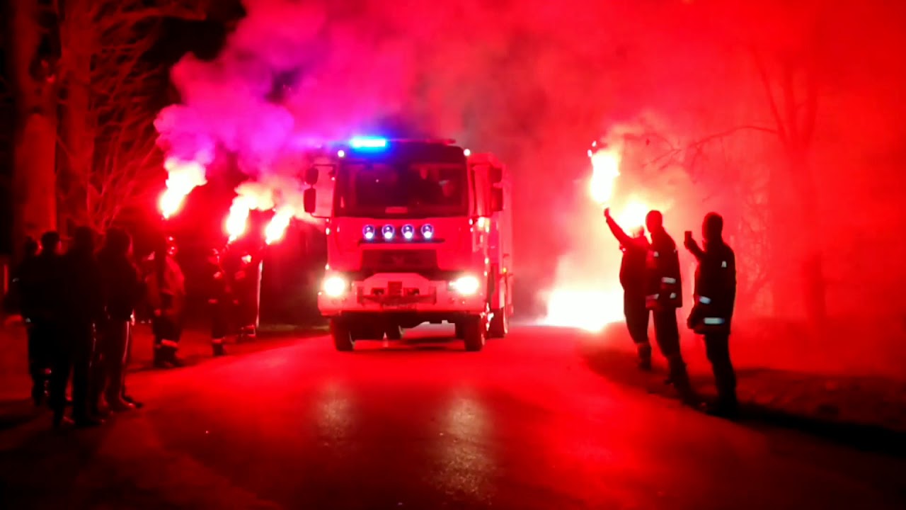 POWITANIE NOWEGO ŚREDNIEGO SAMOCHODU RENAULT D16  SZCZEŚNIAK OSP SĘDZIEJOWICE (19.11.2019r.)