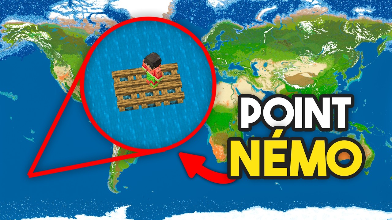 J'ai Voyagé jusqu'au point le plus isolé du Serveur.. (point némo)