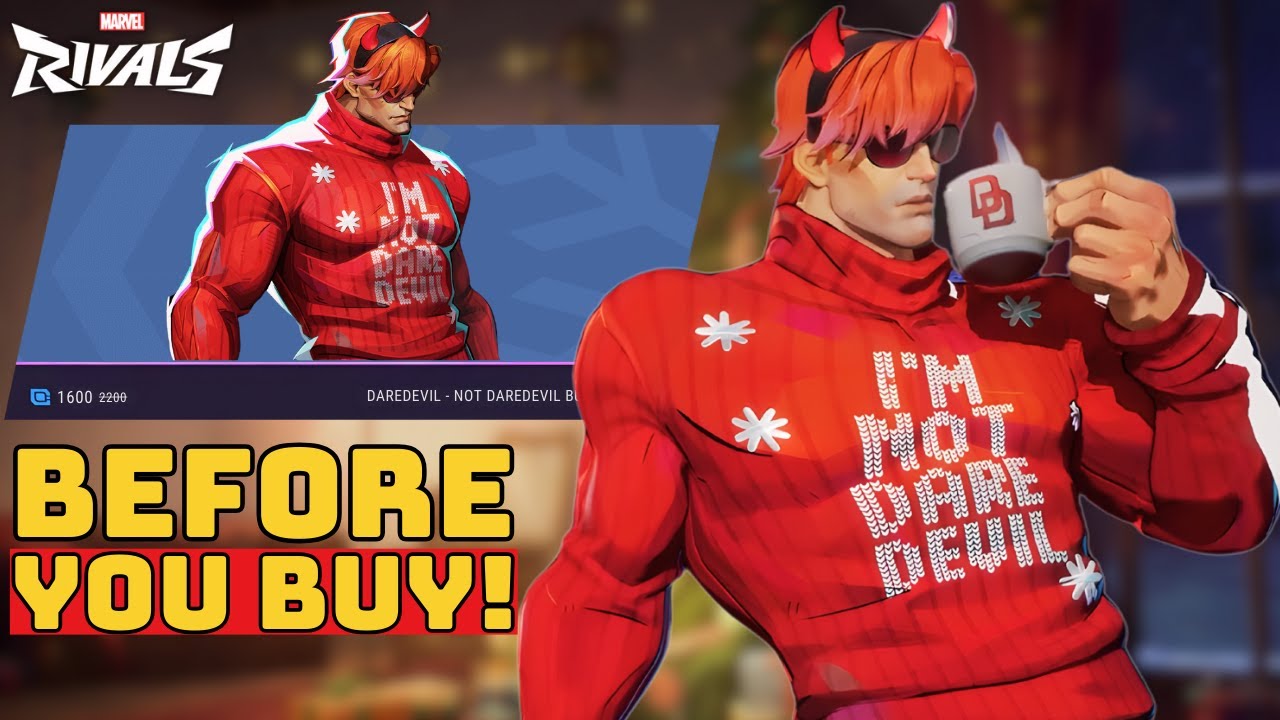 Not Daredevil Skin Showcase | Before You Buy - Marvel Rivals