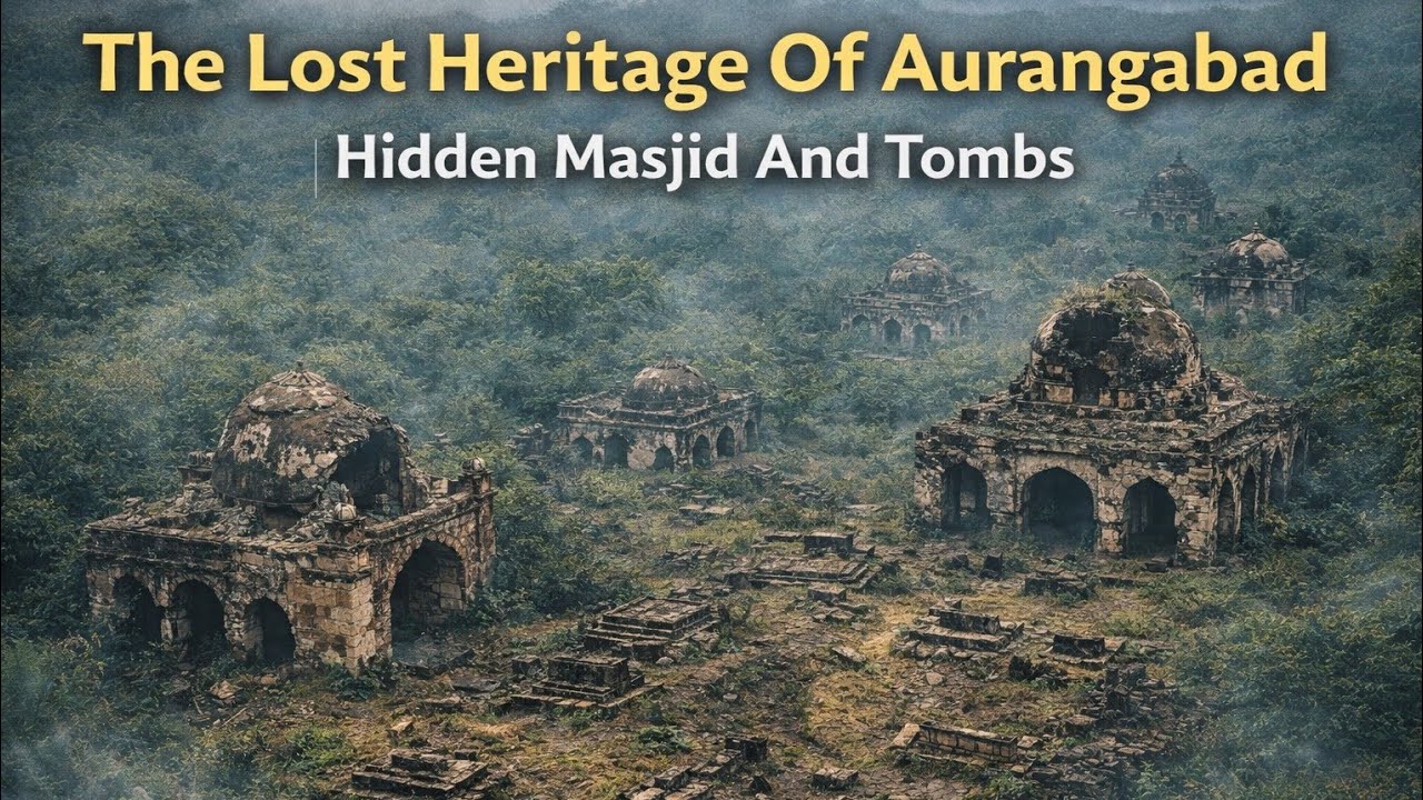घने जंगल के बीच गुमनाम,वीरान, मस्जिदे | Aurangabad | Bamu University Aurangabad | #history #vlog 