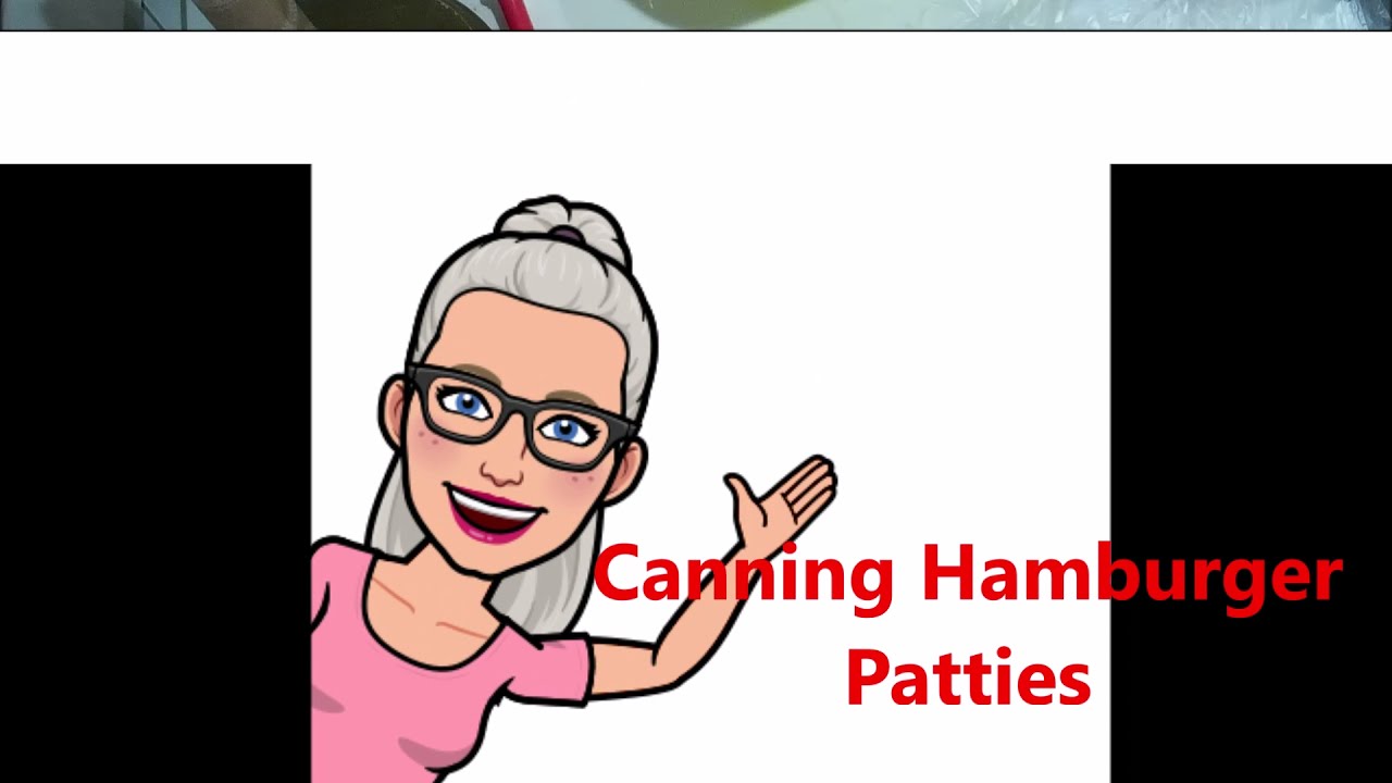 Canning Hamburger Patties