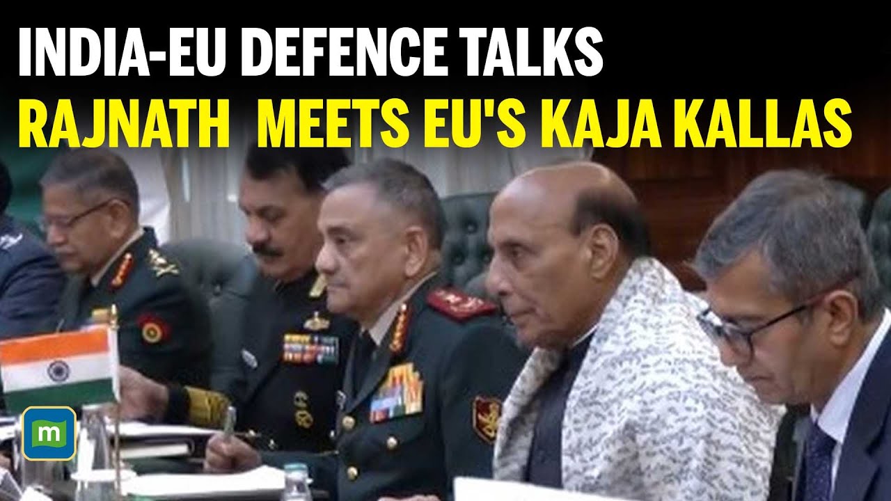 India-EU Trade Agreement: Rajnath Singh Meets EU&rsquo;s Kaja Kallas For Defence Talks