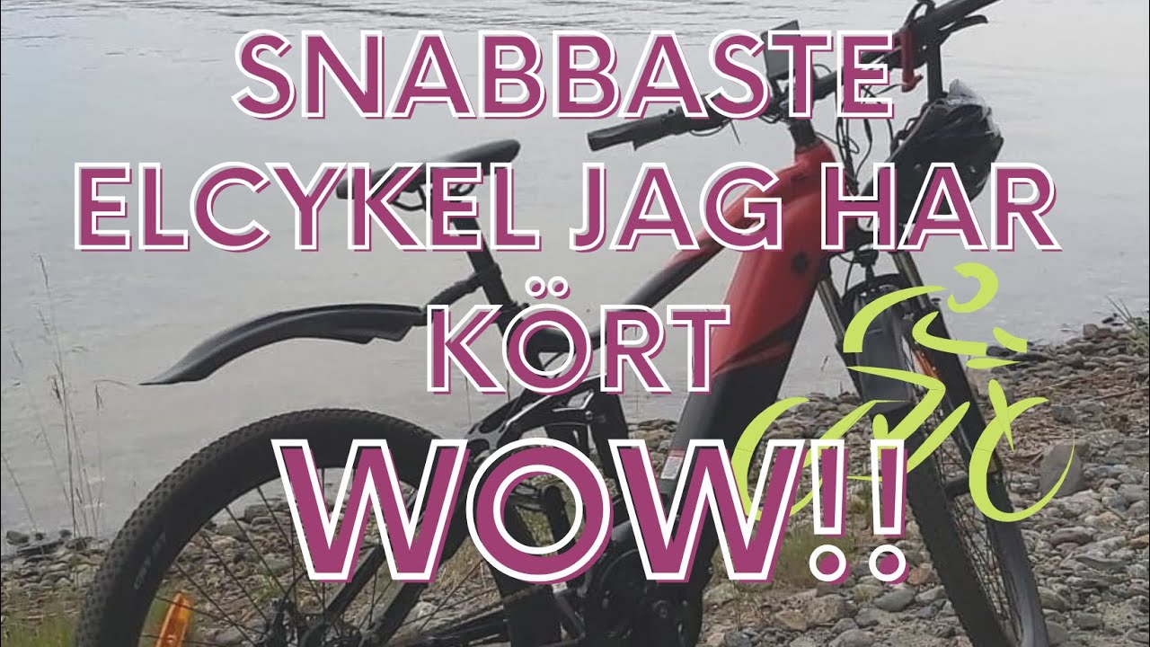 Snabbaste Elcykel Jag Ha Kört Wow!!
