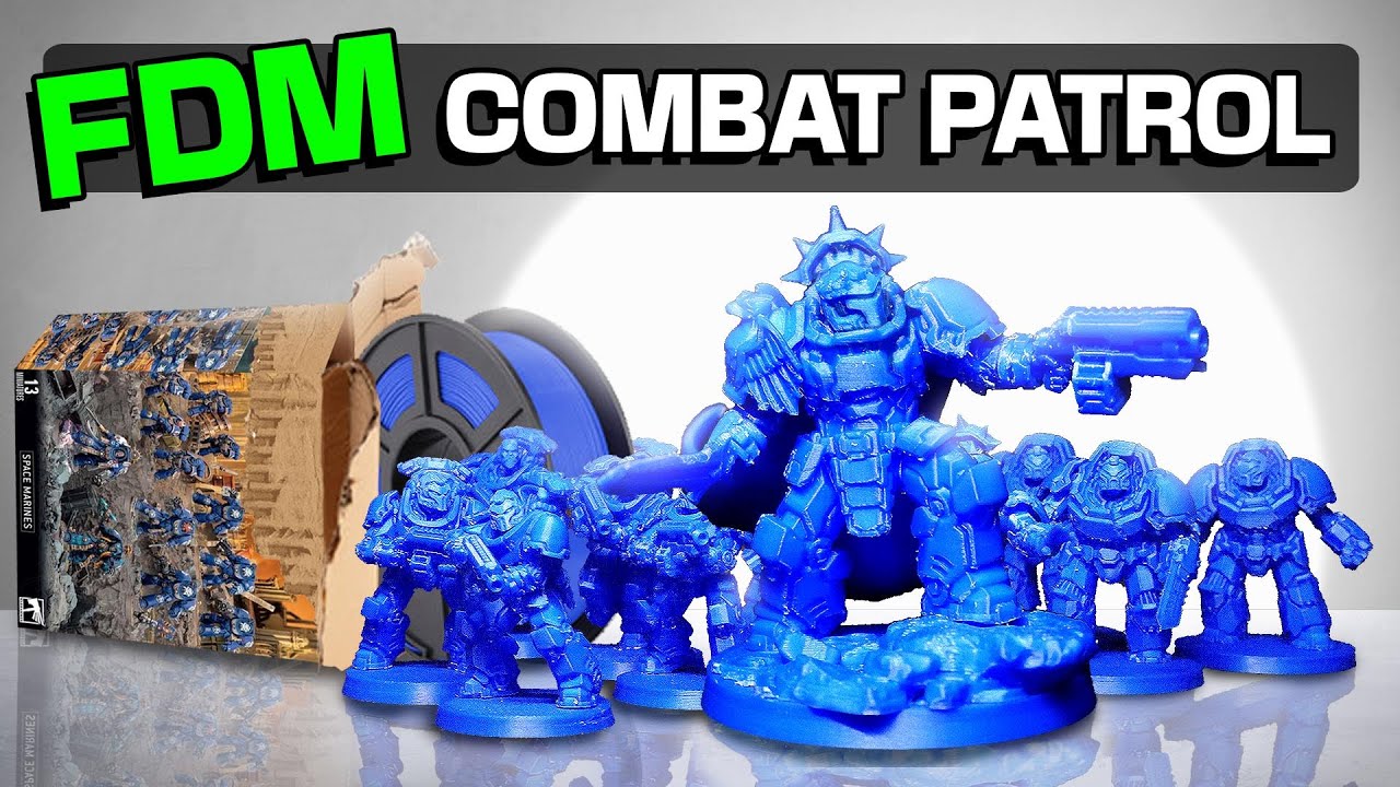 How I FDM Printed a 40k COMBAT PATROL! Should You?