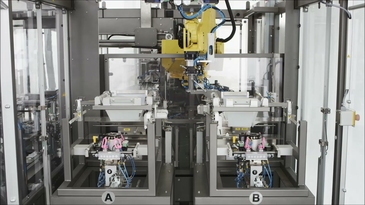 CPV20 | Top loading case packer | Automatic changeover by IMA BFB
