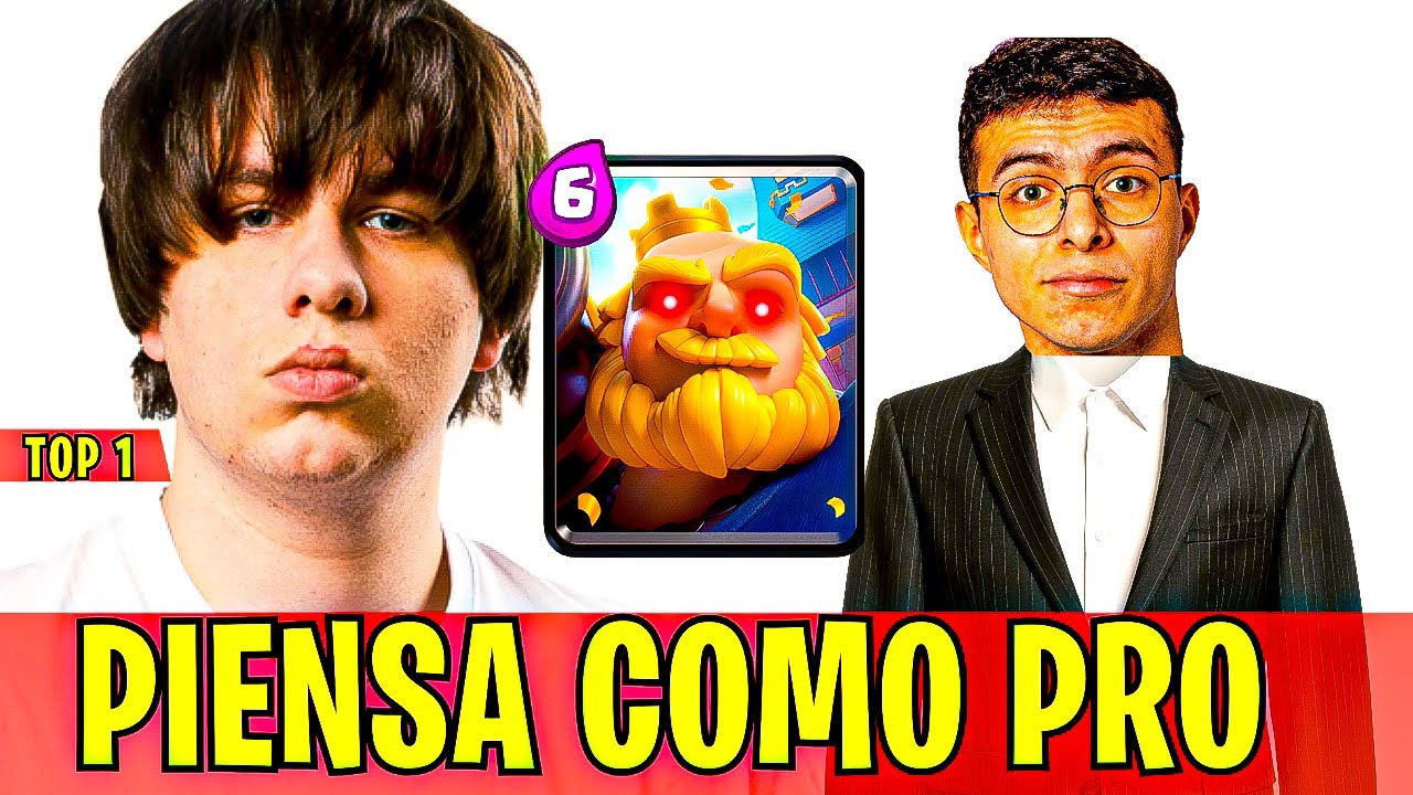 Así PIENSA un PRO de Clash Royale (Le gané al TOP 1 del Mundo)