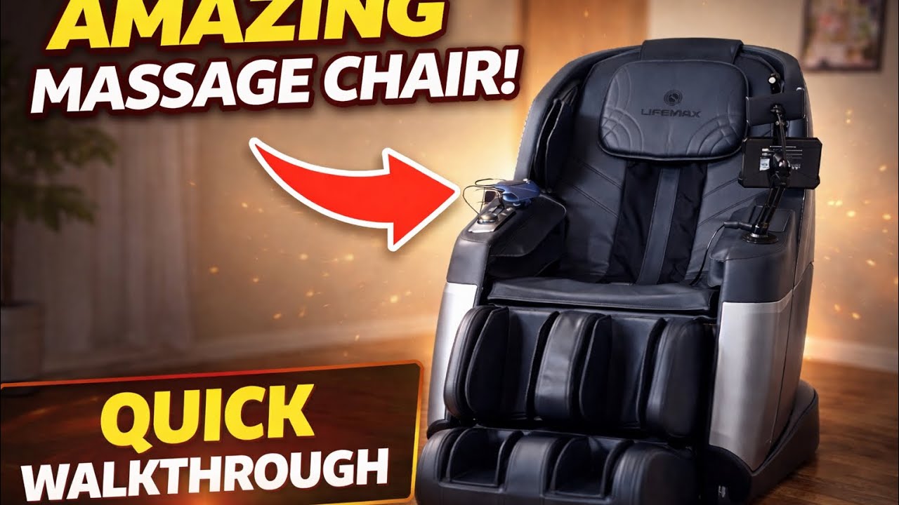 Lifevibe 3D Massage Chair Quick look 👀 Features 