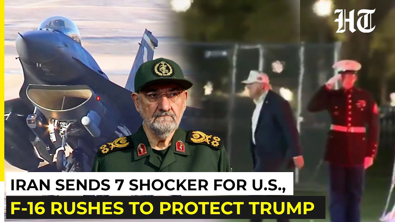 Иран выдвигает 7 условий, а затем F-16 поднимается по тревоге рядом с Трампом? Тот самый момент, ...