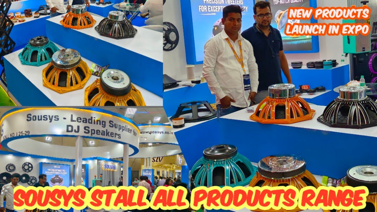 Wholesale Dj Speaker, Amplifiers, Hf, Dj Raw materials | Sousys Stall | India Dj Expo 2024