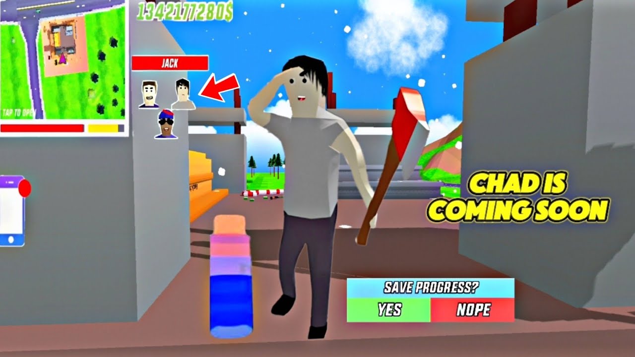 Chad is Coming Soon 😱 2025 | Dude Theft Wars Chad | CHM FAISAL