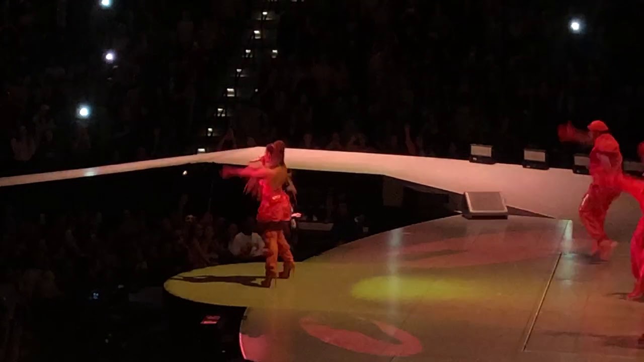 Ariana Grande performs 