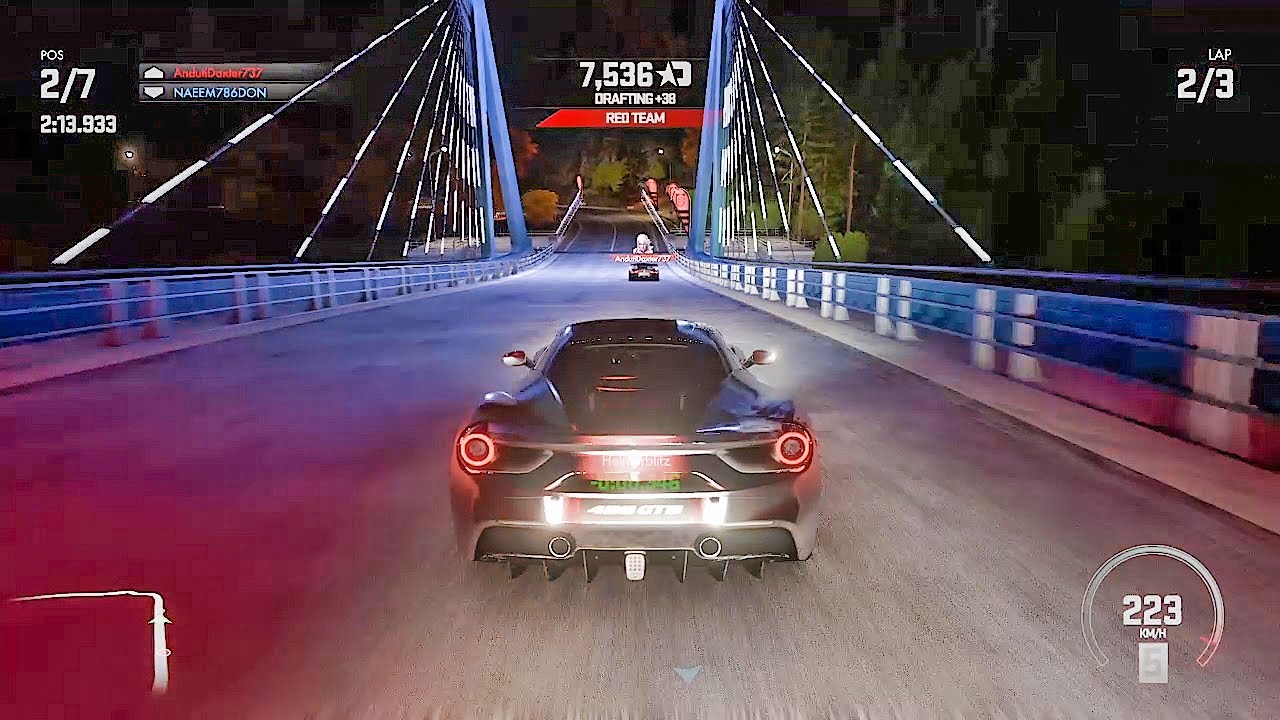 Driveclub Revisited - 488GTB skillful drive in Multiplayer [4K]