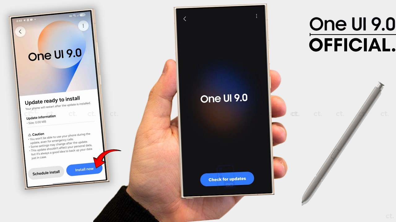 Samsung One UI 9.0 Android 17 &mdash; ОФИЦИАЛЬНОЕ СЮРПРИЗНОЕ ОБНОВЛЕНИЕ!