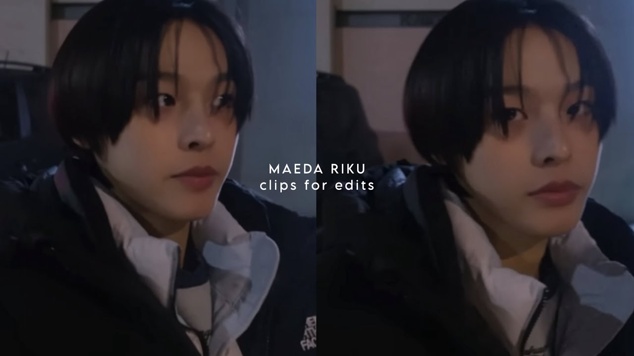 [HD] maeda riku hot/cute clips for edits - scenepack #1