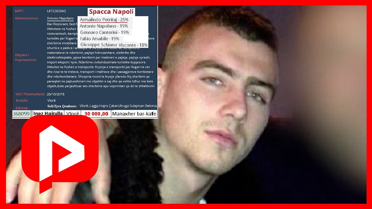 “I forti” Inez Hajrulla, “menaxher” në firmën “Spacca Napoli”, të Artur Shehut e Pëllumb Petritajt