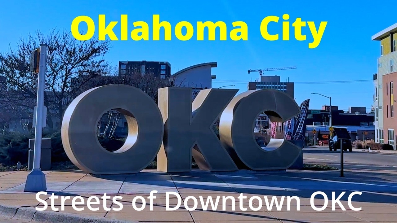 Drive Through the Streets of Downtown Oklahoma City