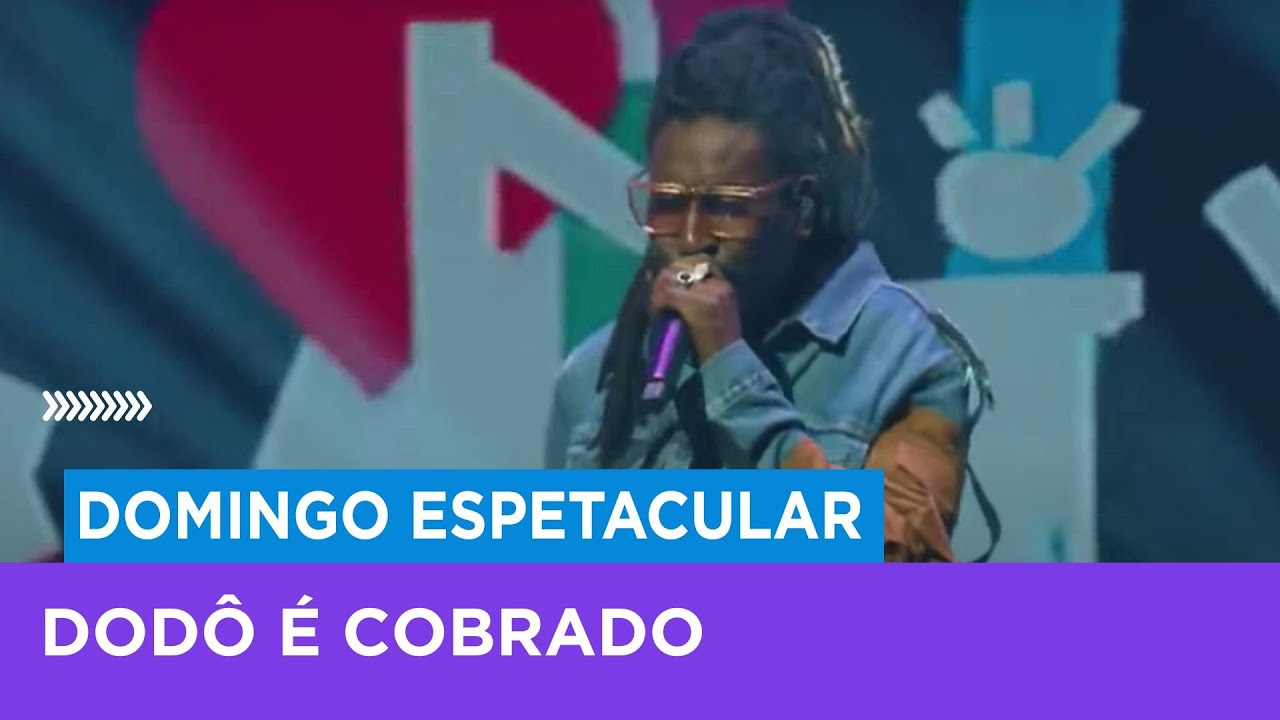 Dodô, vocalista do Grupo Pixote, é cobrado por uma dívida antiga