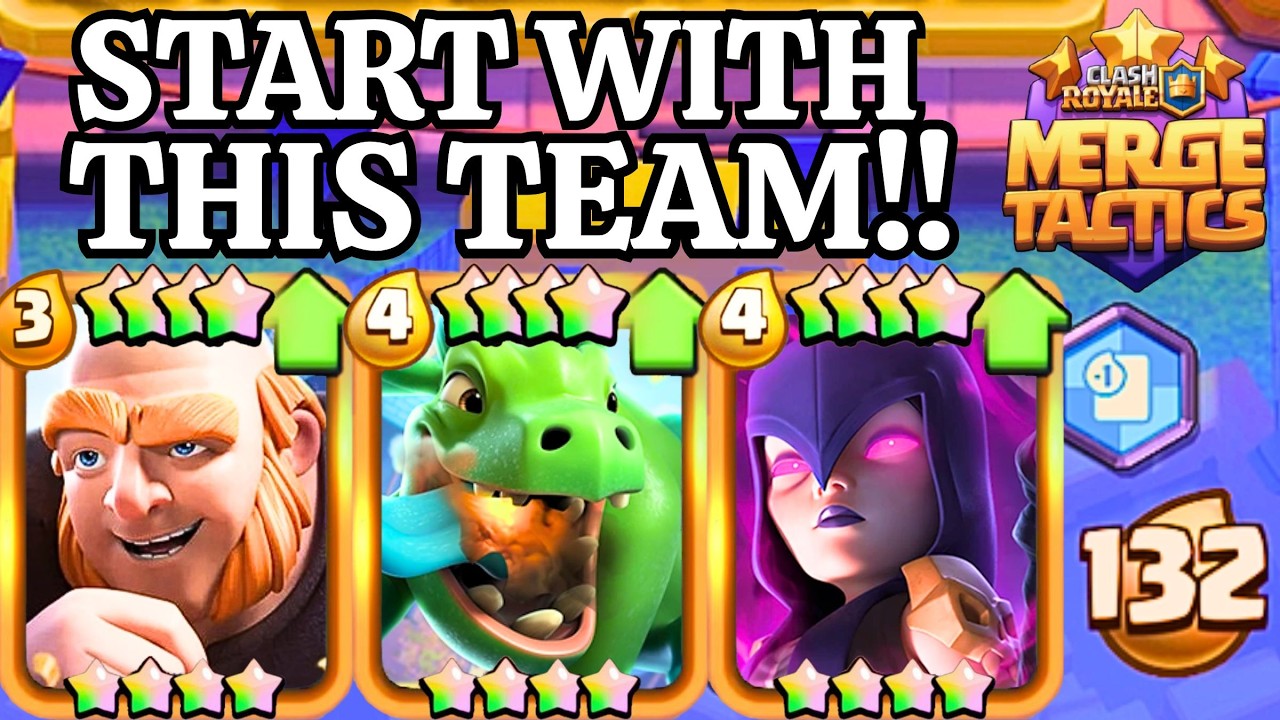 The Most INSANE Team In Merge Tactics! - Merge Tactics